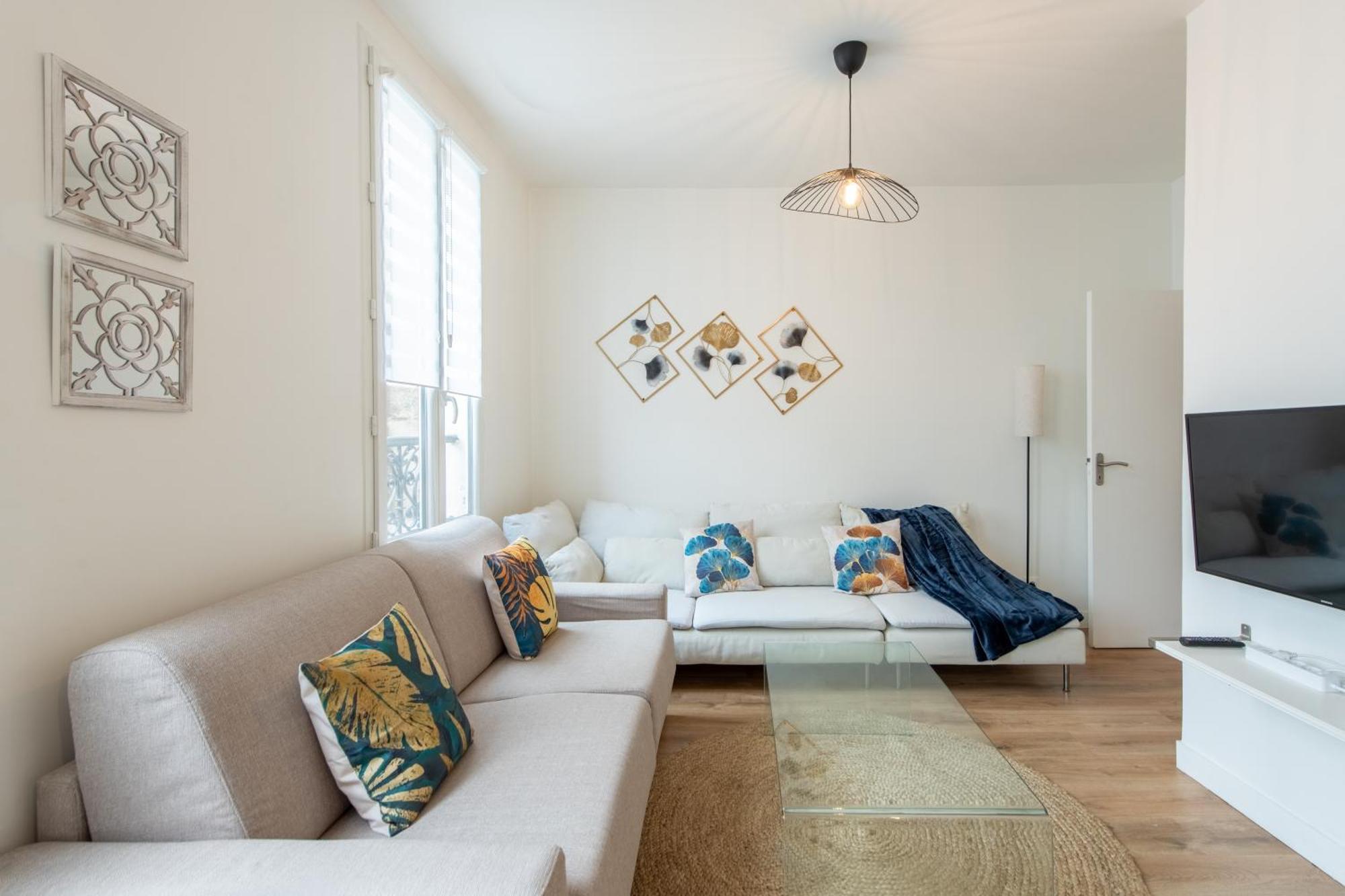Spacious And Bright 2-Bedroom Large Apartment Very Close To Paris - Near Metro Boulogne-Billancourt Kültér fotó
