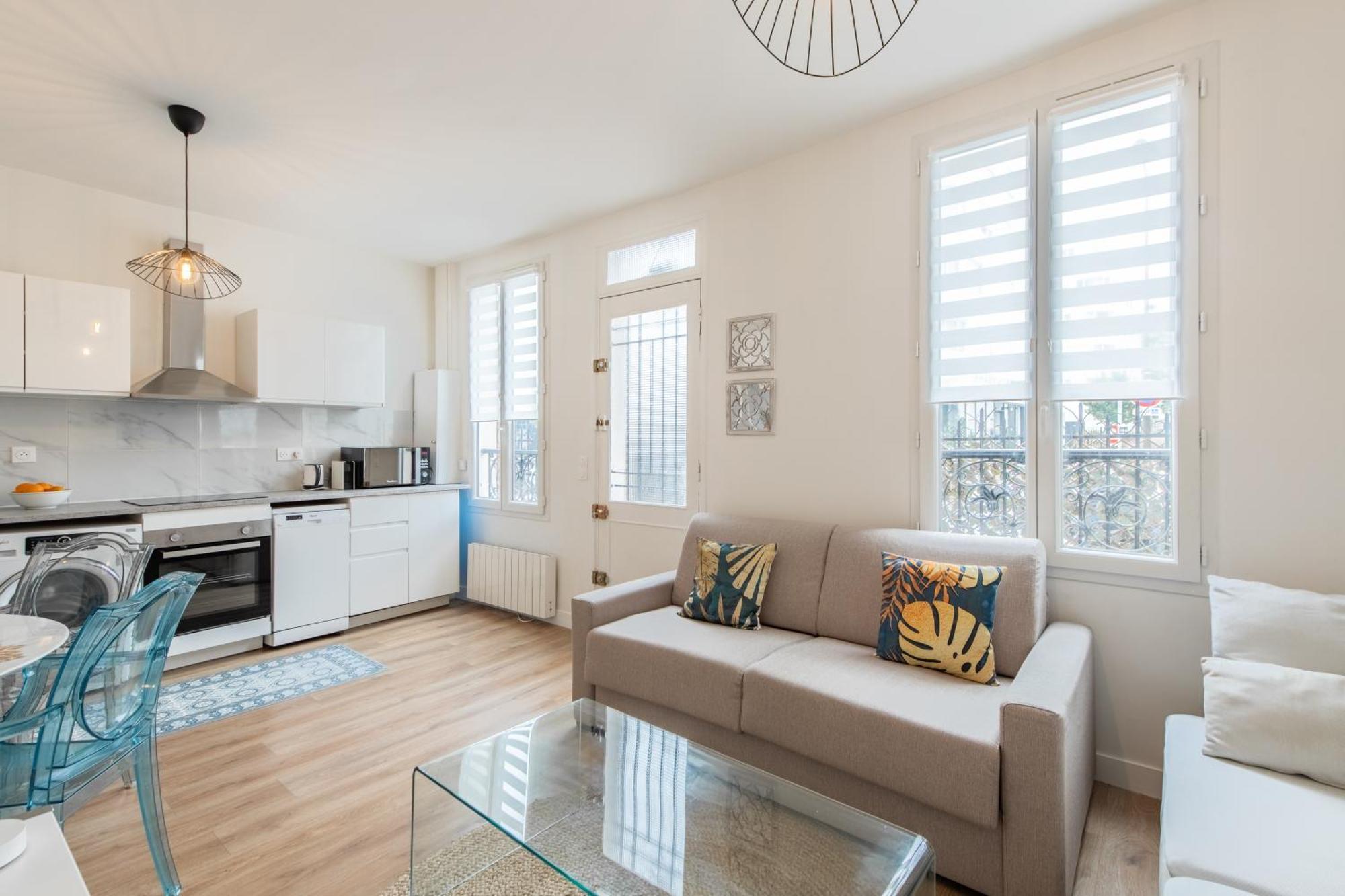 Spacious And Bright 2-Bedroom Large Apartment Very Close To Paris - Near Metro Boulogne-Billancourt Kültér fotó